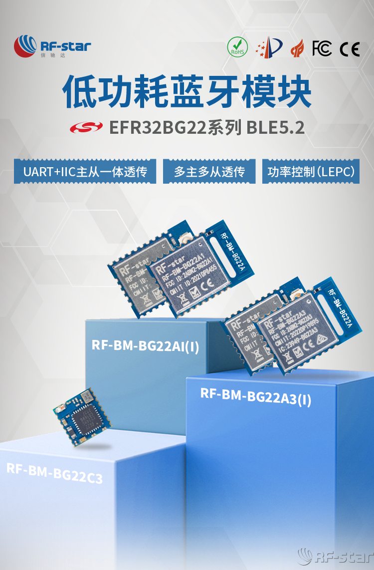 EFRE2BG22系列低功耗藍(lán)牙模塊產(chǎn)品