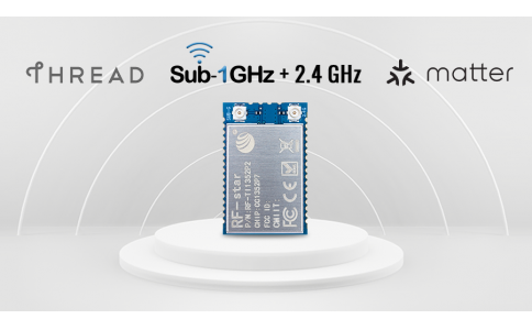 新品發(fā)布：信馳達(dá)TI CC1352P7雙頻段多協(xié)議模塊RF-TI1352P2，支持Matter over Thread